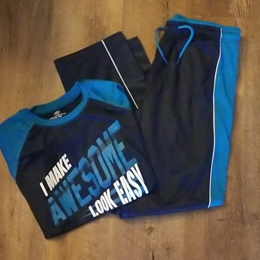 Long sleeve shirt and pants set